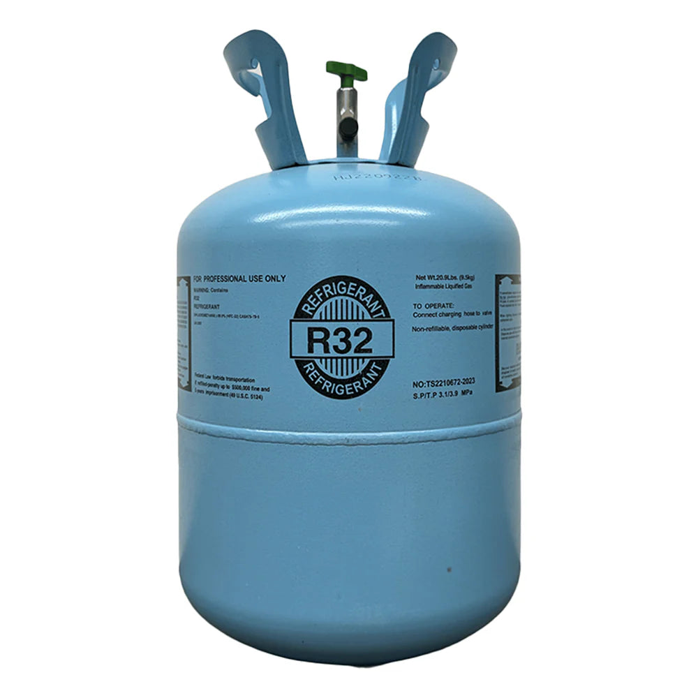 20.9Lb R32 / R-32 Refrigerant Gas Cylinder for AC & Heat Pumps refrigerant cylinder