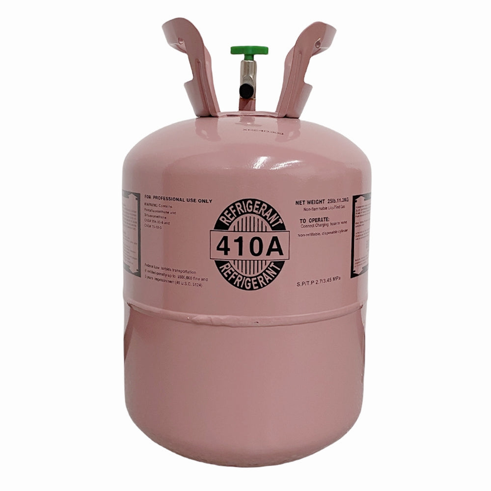 25Lb R410A / R-410A Refrigerant Gas Cylinder for AC & Heat Pumps refrigerant cylinder